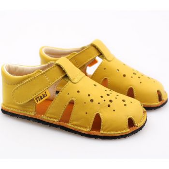 OUTLET - Sandale Barefoot - Aranya Lemon 24-32 EU