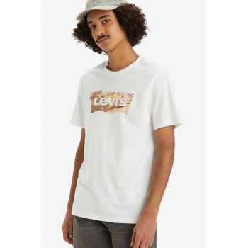 Tricou regular fit de bumbac cu imprimeu logo