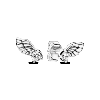 Cercei strălucitori cu aripi de îngeri și șurub, Pandora