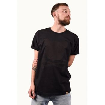 Tricou unisex de bumbac cu imprimeu logo