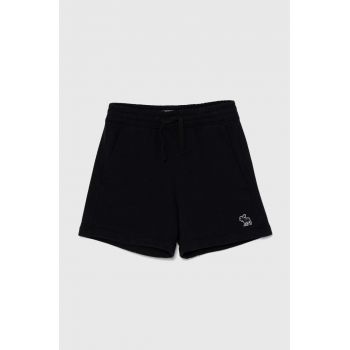 Abercrombie & Fitch pantaloni scurti copii culoarea negru