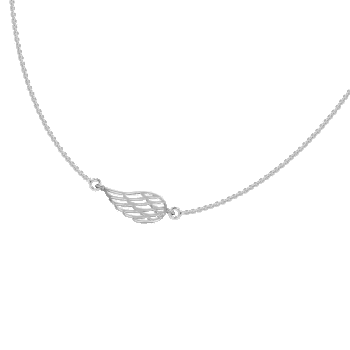 Colier cu aripă de înger, din argint 925, Lilou ieftin