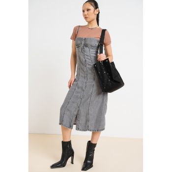 Rochie mini din denim