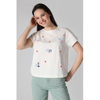 Tricou cu imprimeu grafic