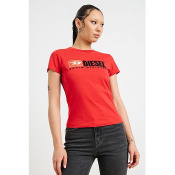 Tricou slim fit de bumbac Sli-Div