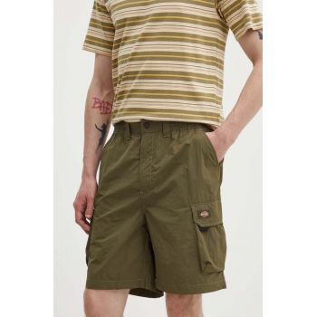 Dickies pantaloni scurti din bumbac culoarea verde