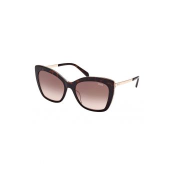 Ochelari de soare cat-eye cu lentile in degrade ieftini