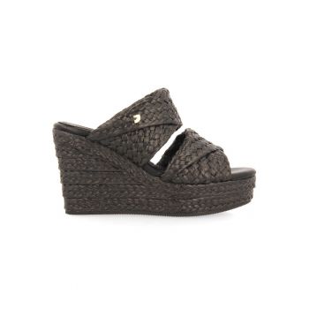 Papuci wedge cu toc Frazzano 28405 de firma originali