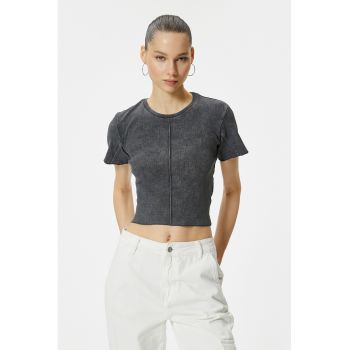 Tricou crop