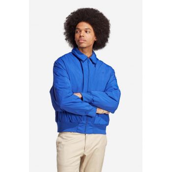 adidas Originals geacă Premium Essentials Jacket bărbați, de tranziție HR2981-blue