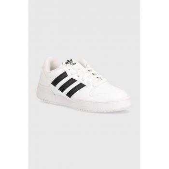 adidas Originals sneakers din piele Team Court 2 STR culoarea alb, ID6631