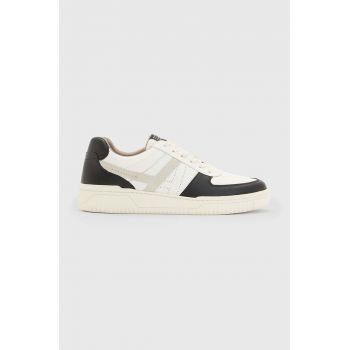 AllSaints sneakers din piele Vix culoarea alb, MF515Z