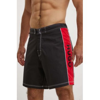 HUGO pantaloni scurti de baie culoarea negru, 50520657