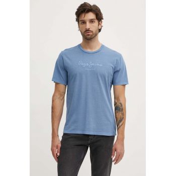 Pepe Jeans tricou din bumbac barbati, cu imprimeu