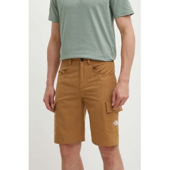 The North Face pantaloni scurți outdoor Horizon culoarea maro, NF0A824D1731