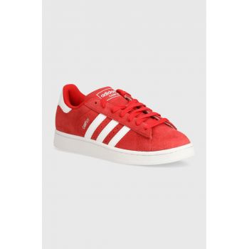 adidas Originals sneakers Campus 2 culoarea rosu, IE9070