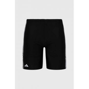 adidas Performance costum de baie 3-Stripes culoarea negru, HT2096