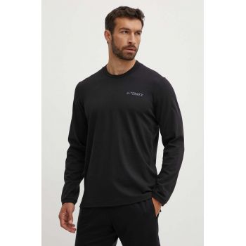 adidas TERREX longsleeve Xploric barbati, culoarea negru, neted, IN4615