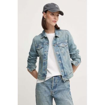 Pepe Jeans geacă din denim femei, de tranziție, PL402430MS2