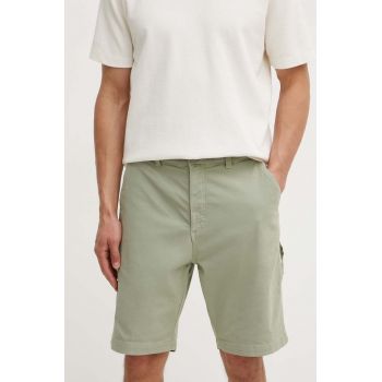 Pepe Jeans pantaloni scurti CARPENTER SHORT barbati, culoarea verde, PM801101 de firma originali