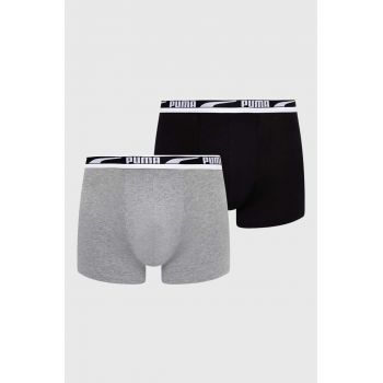 Puma boxeri 2-pack barbati, culoarea gri, 938325