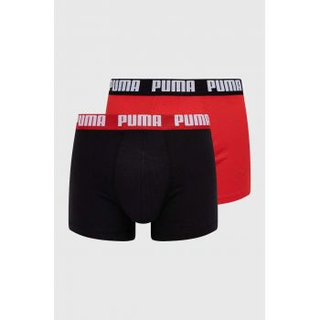 Puma boxeri 2-pack barbati, culoarea rosu, 938320