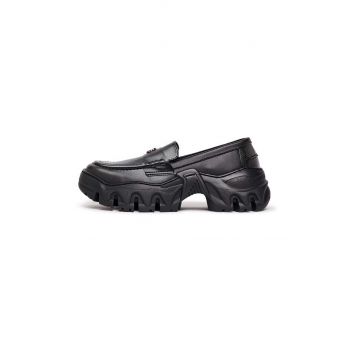 Rombaut mocasini BOCCACCIO II LOAFER femei, culoarea negru, cu platforma, W23-B-024