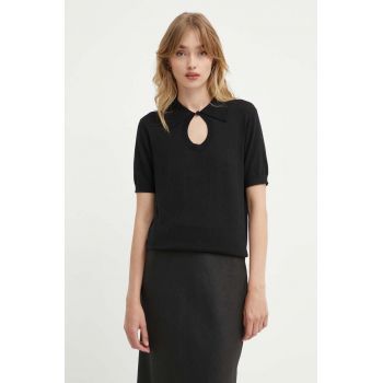 By Malene Birger pulover din amestec de lana TALALLIA culoarea negru, Q72434001