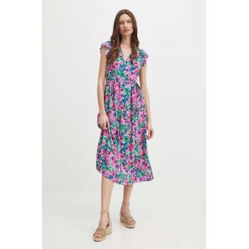 Medicine rochie midi, evazati