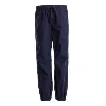 Pantaloni de bumbac cu snur