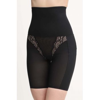 Scandale pantaloni scurti modelatori culoarea negru, SSR001