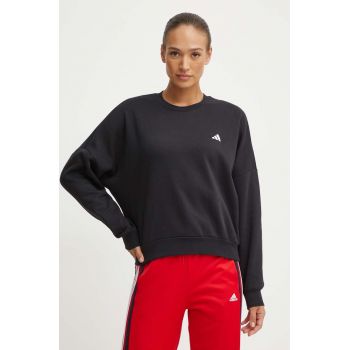 adidas bluza Essentials femei, culoarea negru, neted, IX7940