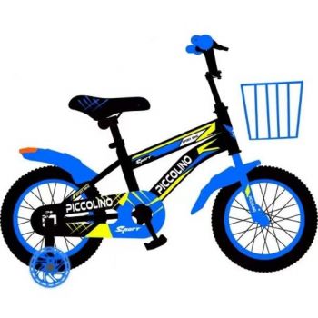 Bicicleta Piccolino JIE 12 inch albastra