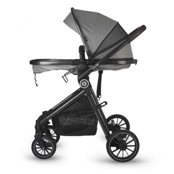 Carucior 3 in 1 transformabil Coccolle Ago Neutral grey i-Size