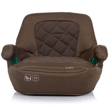 Inaltator auto Chipolino Safy I-Size 125-150 cm macadamia cu sistem isofix