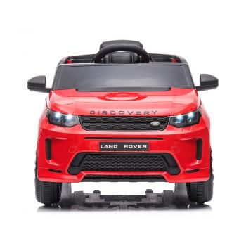 Masinuta electrica Chipolino SUV Land Rover Discovery cu scaun din piele si roti EVA red