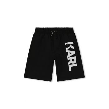 Pantaloni scurti de baie cu imprimeu logo