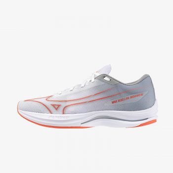 Mizuno Wave Rebellion Sonic 2 White/ Hot Coral/ Harbor Mist