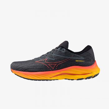 Mizuno Wave Rider 27 Turbulence/ Cayenne/ Citrus ieftina