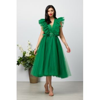 Rochie de ocazie Honey Verde