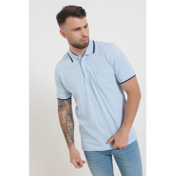 Tricou polo regular fit din bumbac