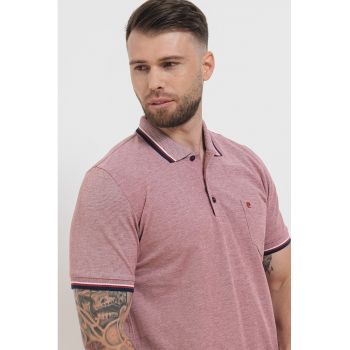 Tricou polo regular fit din bumbac