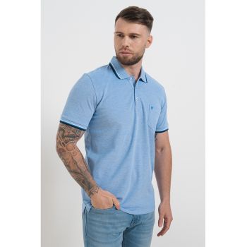 Tricou polo regular fit din bumbac