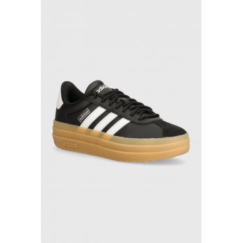 adidas sneakers din piele Vl Court Bold culoarea negru, IH3081