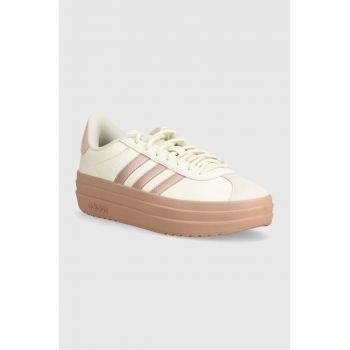 adidas sneakers Vl Court Bold culoarea bej, IH3080