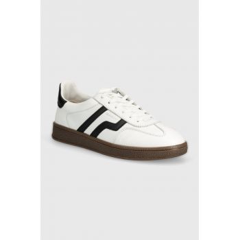 Gant sneakers din piele Cuzima culoarea alb, 29534809 G020