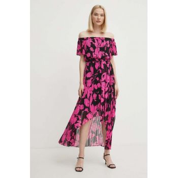 Joseph Ribkoff rochie culoarea roz, maxi, evazati, 241908