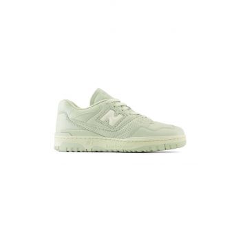 New Balance sneakers din piele BB550MCC culoarea verde, BB550MCC