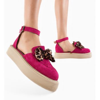 Pantofi Casual Rogar Fuchsia