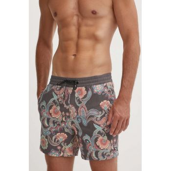 Billabong pantaloni scurti de baie GOOD TIMES culoarea maro, ABYJV00135